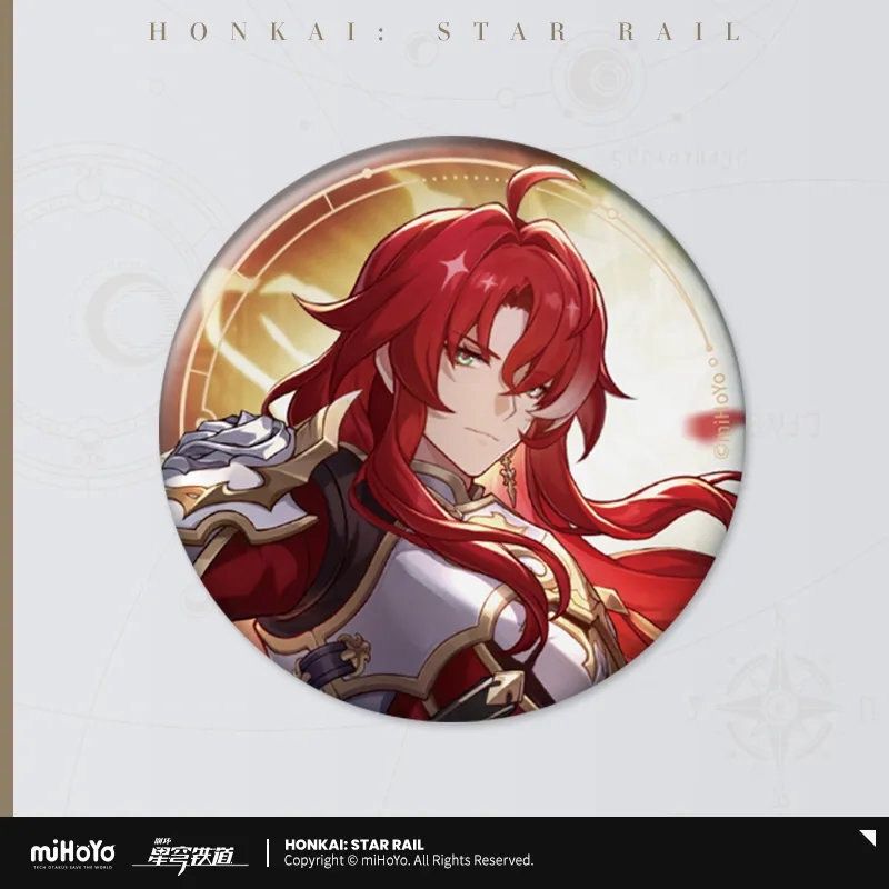 Honkai Star Rail Invitation of Stella Series Badge Argenti