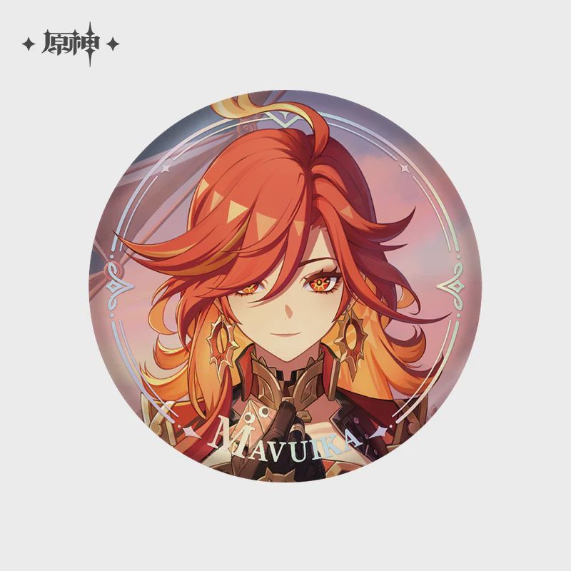 Genshin Impact Character PV Series Badge Mavuika