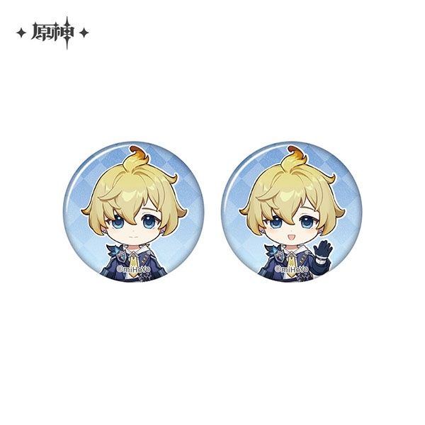 Genshin Impact Photos for Good Time Series Mini Badge Set Mika