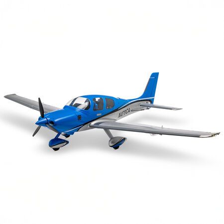 E-flite UMX Cirrus SR22T Bind-N-Fly Basic Electric Airplane (732mm) w/AS3X &amp; SAFE Select - EFLU15950
