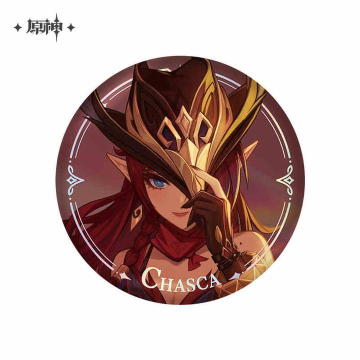Genshin Impact Character PV Series Badge Chasca