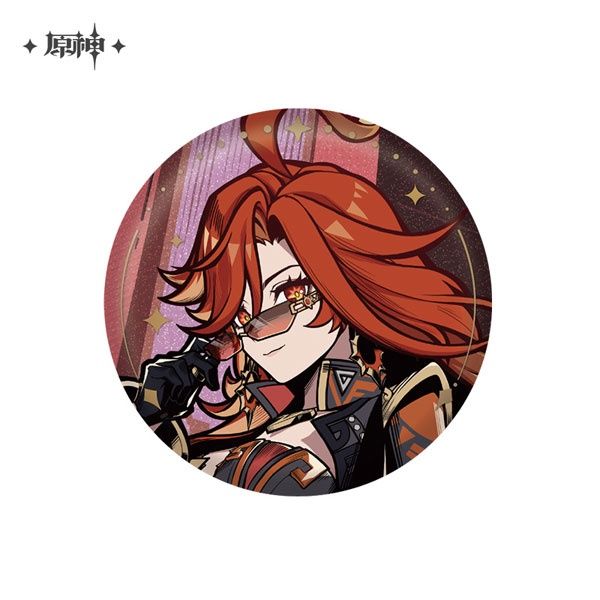 Genshin Impact Character Anecdote Series Badge Mavuika