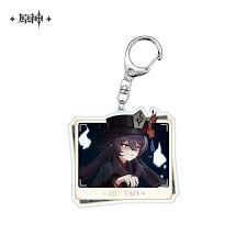 Genshin Impact Character PV Series Acrylic Keychain Hu Tao