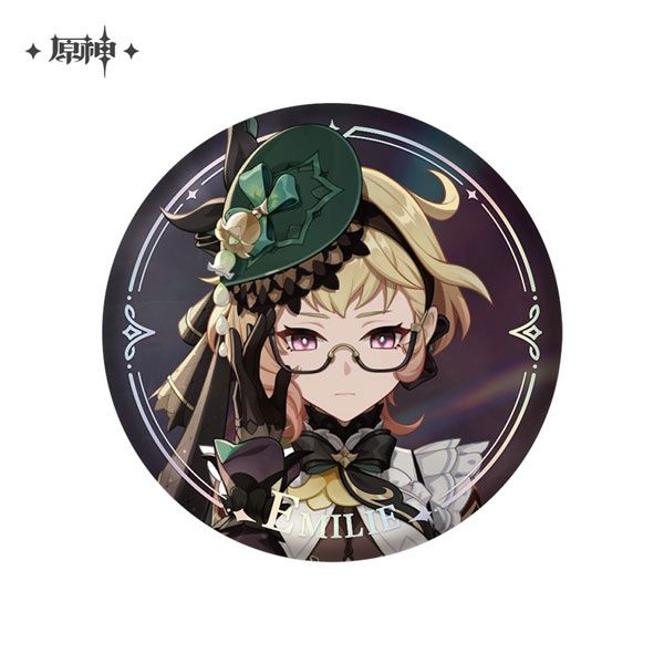 Genshin Impact Character PV Series Badge Emilie