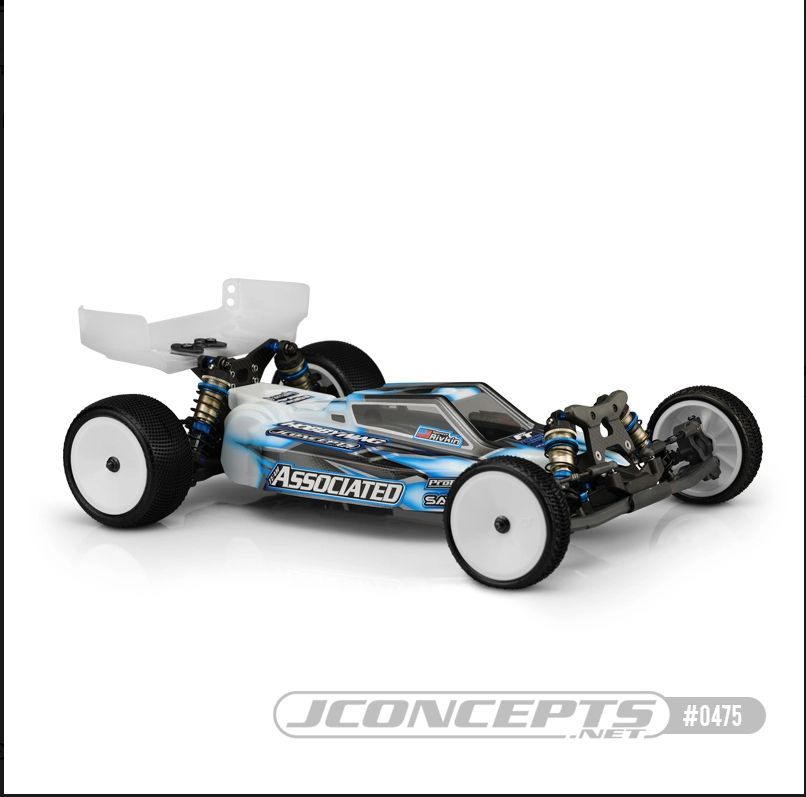 Body (1): B6.4/B6.4D "F2" w/ Carpet Wing - Clear JCO0475