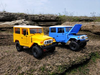 Off Road Racing Series Radio Controlled Collectible Model 1/16 Military Truck FJ C-34