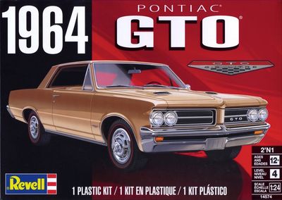 1964 Pontiac GTO 1/25 #4574 by Revell