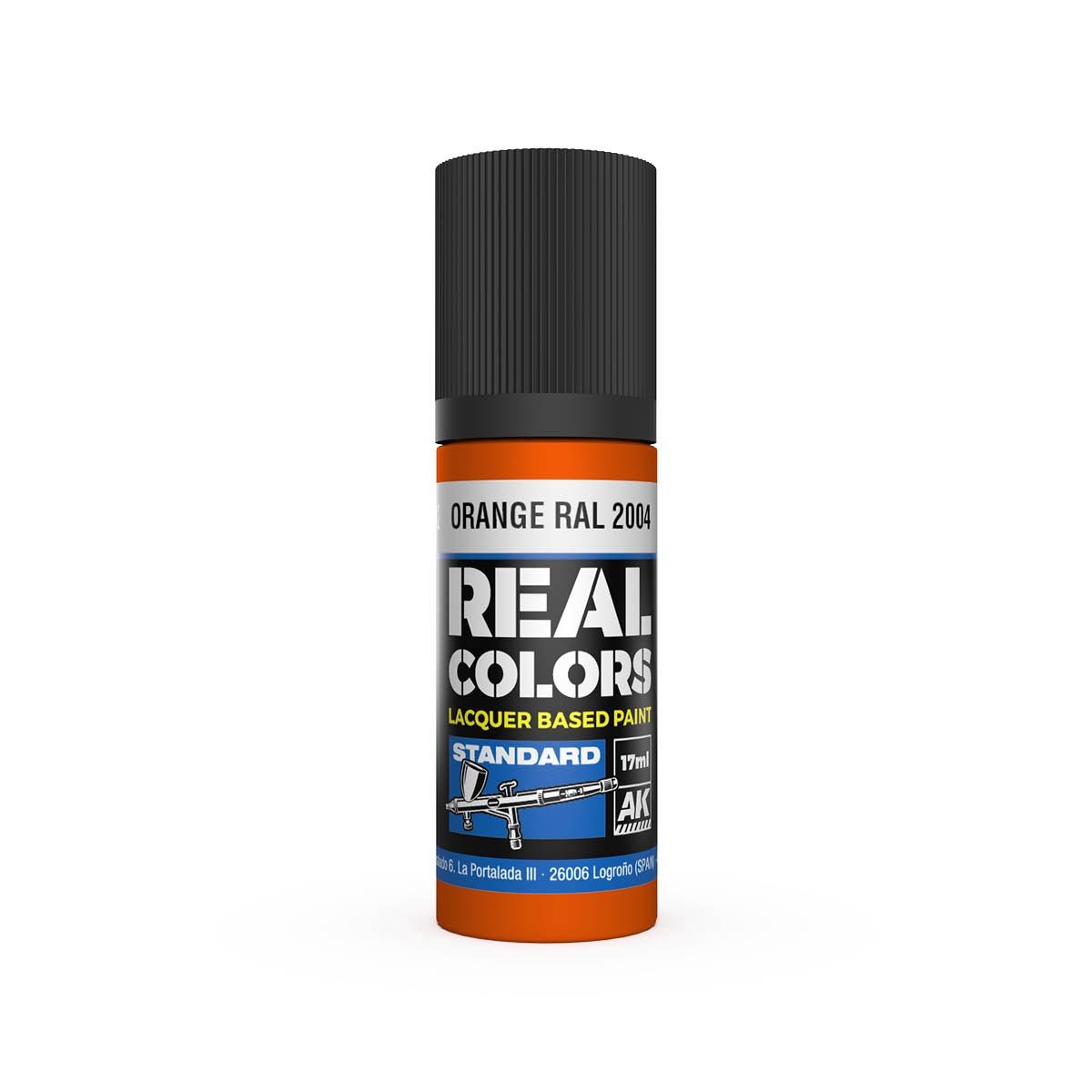 AK Interactive Real Colours - Assorted Colours, Colour: RC812 Orange RAL 2004