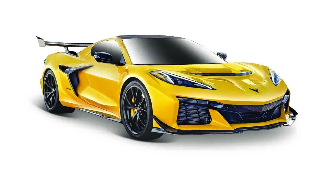 Maisto 1/24 SE 2025 Chevrolet Corvette ZR1 - Metallic Yellow MAI32927-YELLOW