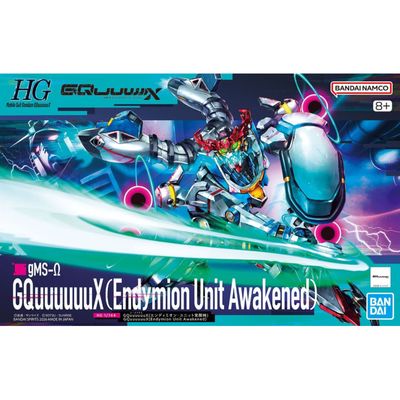 HG GQuuuuuuX 1/144 Gundam GQuuuuuuX (Endymion Unit Awakened) #5072000 by Bandai