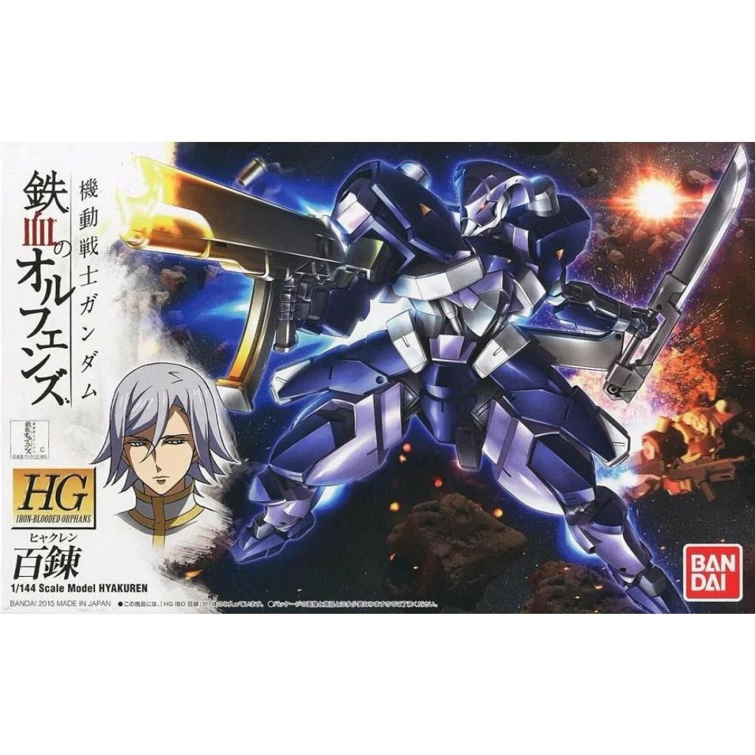 HG Iron-Blooded Orphans #06 1/144 Hyakuren #5063831 by Bandai