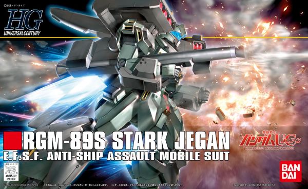 HGUC #104 1/144 RGM-89S Stark Jegan #5059161 by Bandai