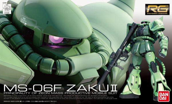 RG 1/144 #04 MS-06 Zaku II #5061596 by Bandai