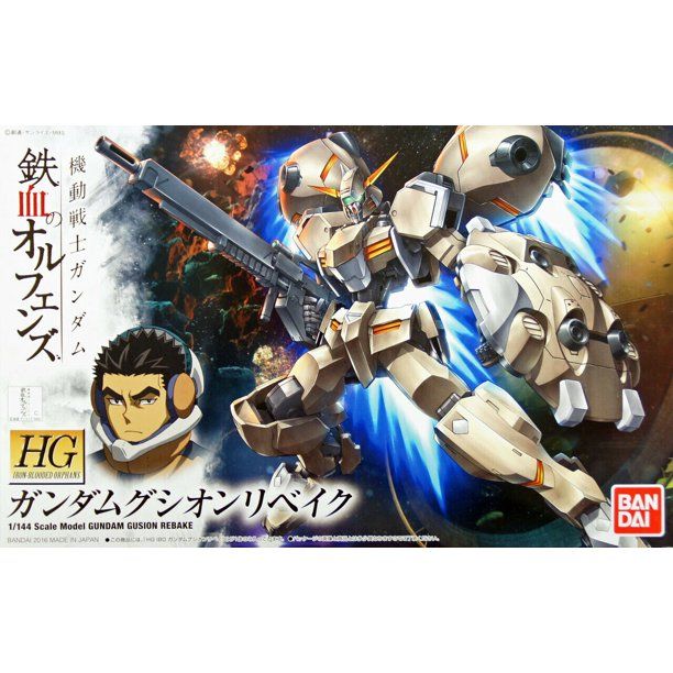 HG Iron-Blooded Orphans #13 1/144 Gundam Gusion Rebake #5057980 by Bandai