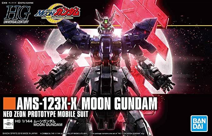 HGUC #215 1/144 AMX-123X-X Moon Gundam #5055332 by Bandai