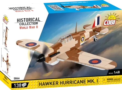 Cobi Historical Collection WWII: Hawker Hurricane MK.I 145 PCS