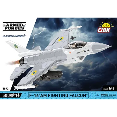 Cobi Armed Forces: 5893 F-16AM Fighting Falcon 1/48 500 PCS