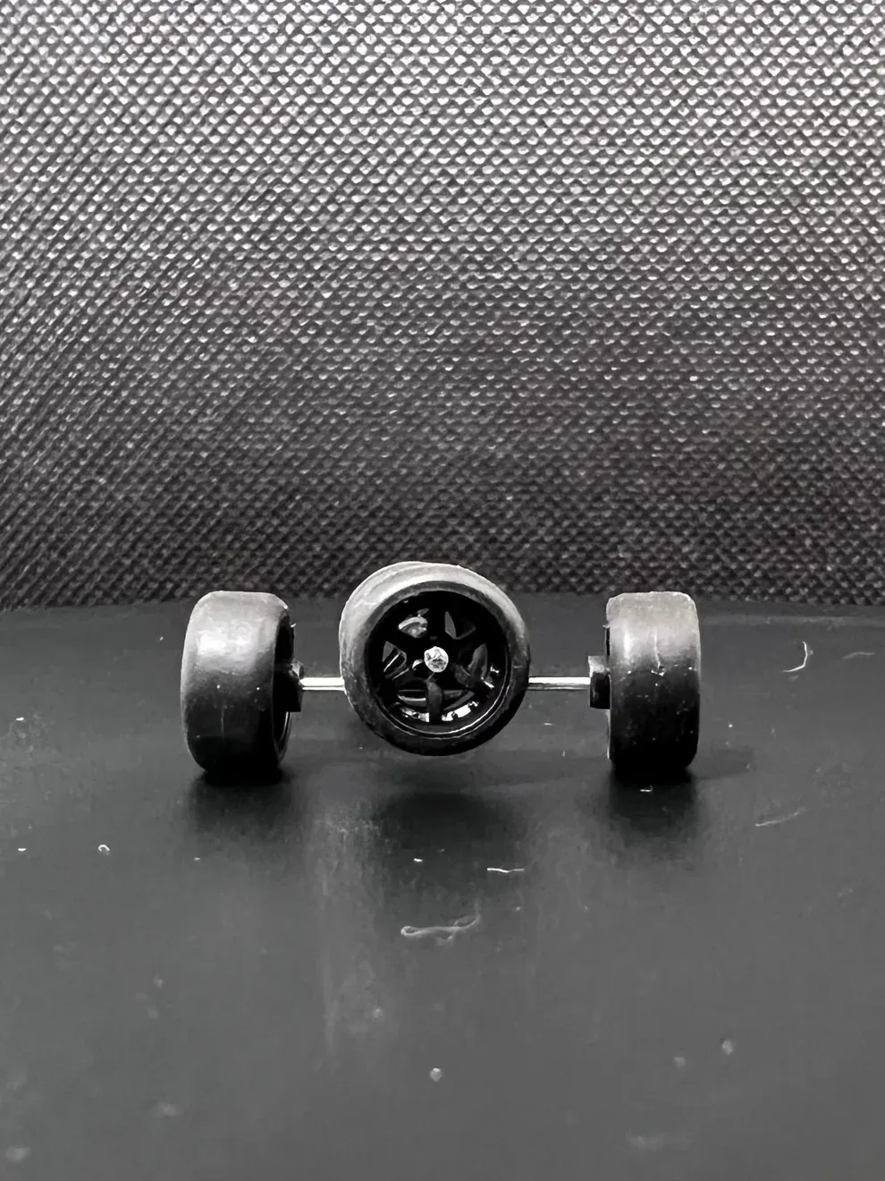 Cardinal 1/64 Upgrade Wheels 6 Spoke Wheels - Assorted Colours, Colour: Black 34943