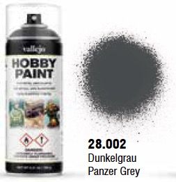 VAL28002 Panzer Grey Aerosol (400ml) WWII AFV Color Primer