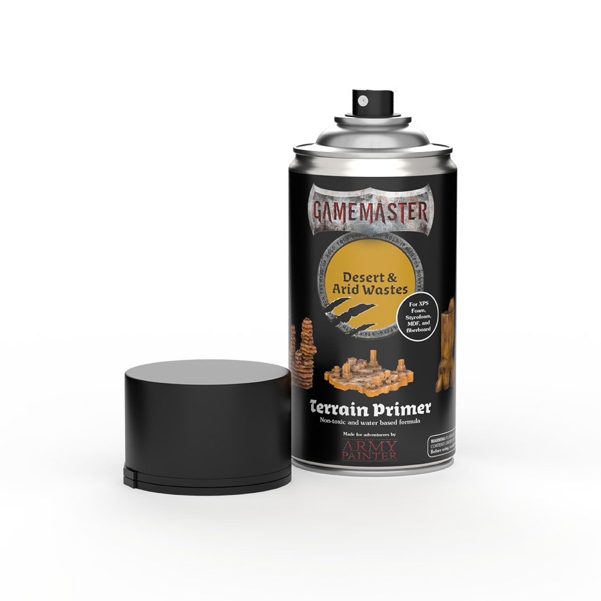 Terrain Primer Spray 300mL, Colour: Desert and Arid Wastes