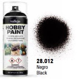 VAL28012 Black Primer Aerosol (400ml) Basic Primer