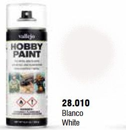 VAL28010 White Primer Aerosol (400ml) Basic Primer