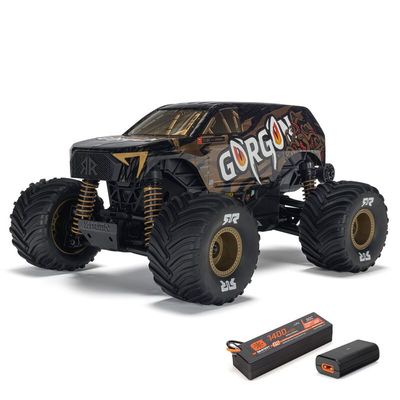 Arrma Gorgon Grom 4x4 1/16 RTR Brushed Monster Truck w/SLT2 2.4GHz Radio, Battery &amp; Charger - Assorted Colours ARA2130