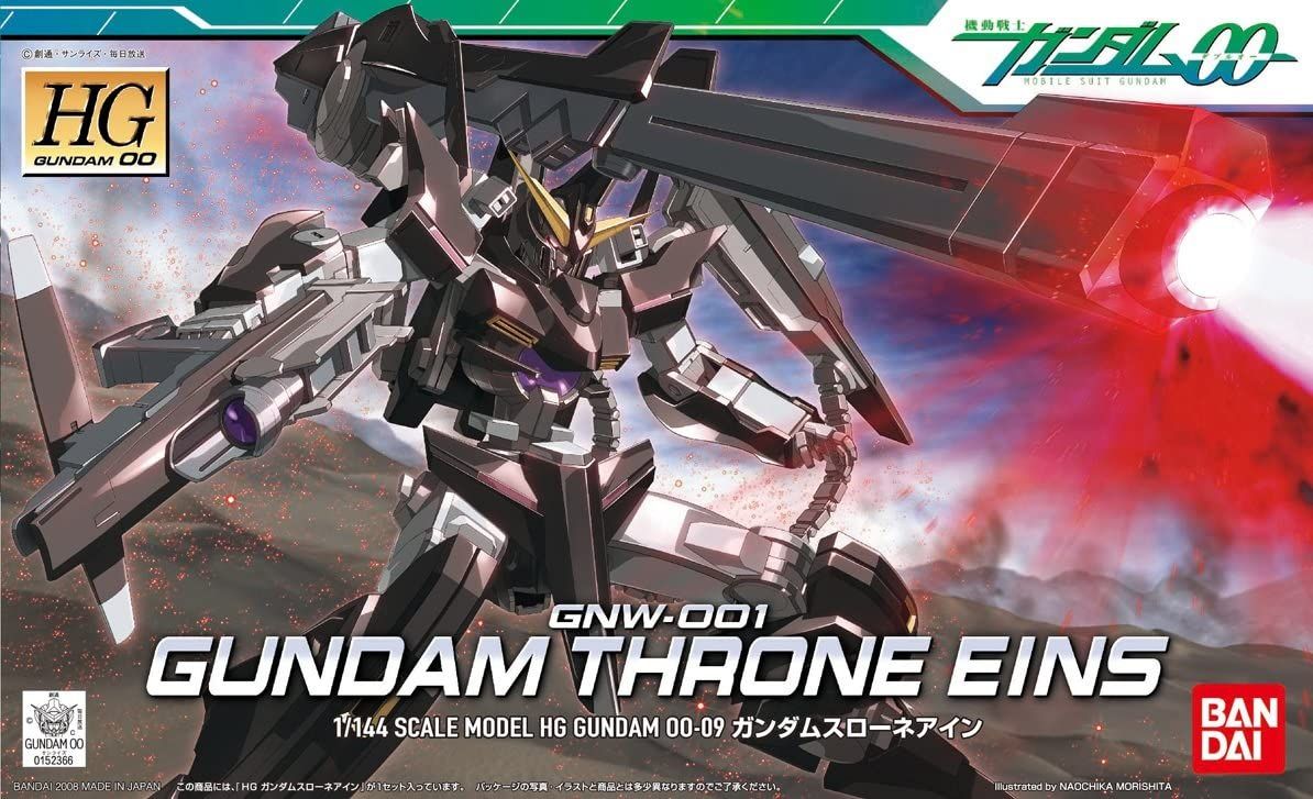 HG 00 #09 1/144 Gundam Throne Eins #0152366 by Bandai