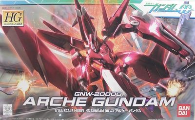 HG 00 #43 1/144 GNW-20000 Arche Gundam #5060649 by Bandai