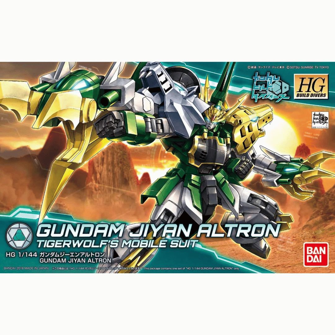 HG Build 1/144 Gundam Jiyan Altron #5069221 by Bandai