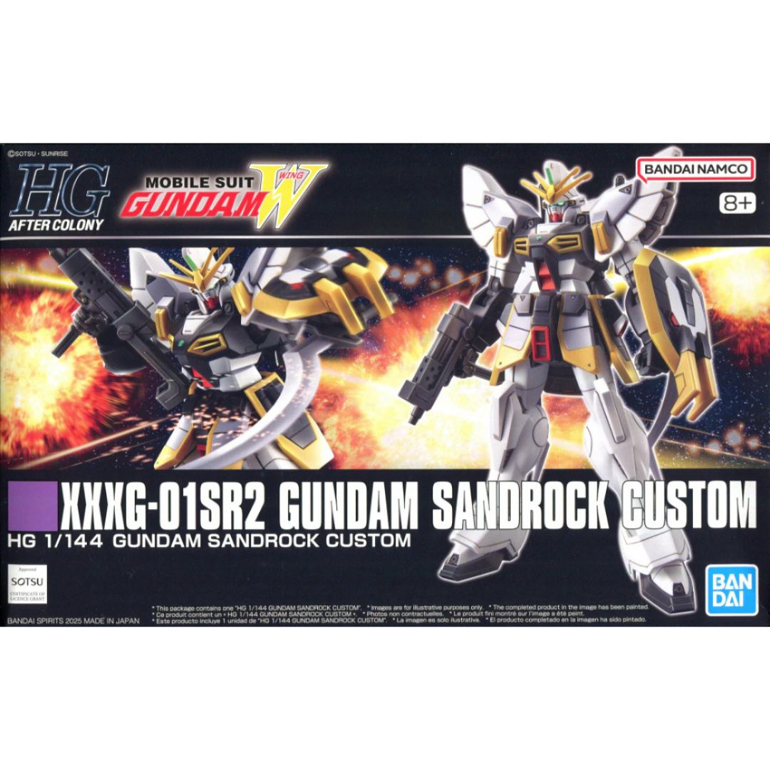 HGAC 1/144 Gundam Sandrock Custom #5068841 by Bandai