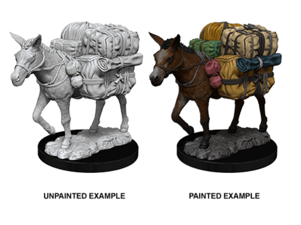 D&amp;D Unpainted Mini - Pack Mule 73552