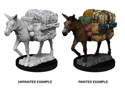D&amp;D Unpainted Mini - Pack Mule 73552