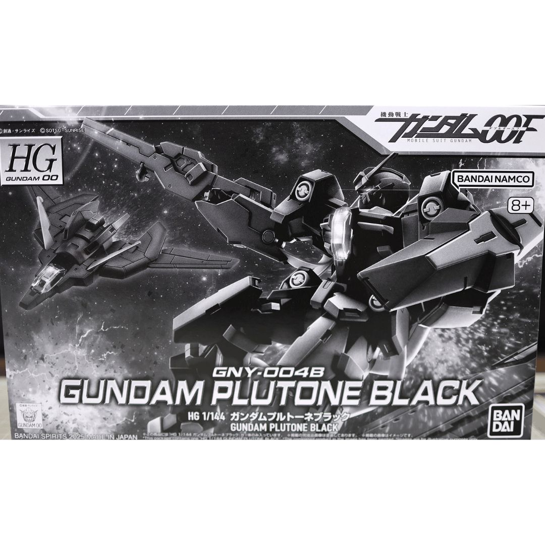 HG 00 1/144 GNY-004B Gundam Plutone Black #5068836 by Bandai