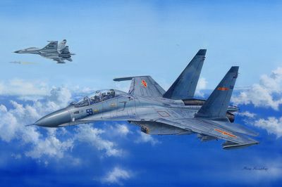 Su-30MKK Flanker G 1/48 #81714 by Hobby Boss