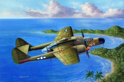 P-61A Black Widow 1/48 #81730 by Hobby Boss