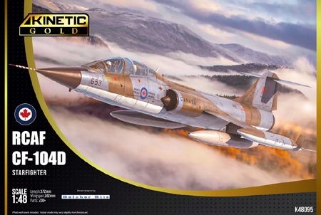 RCAF CF-104D Starfighter Gold Series 1/48 #48095 by Kinetic