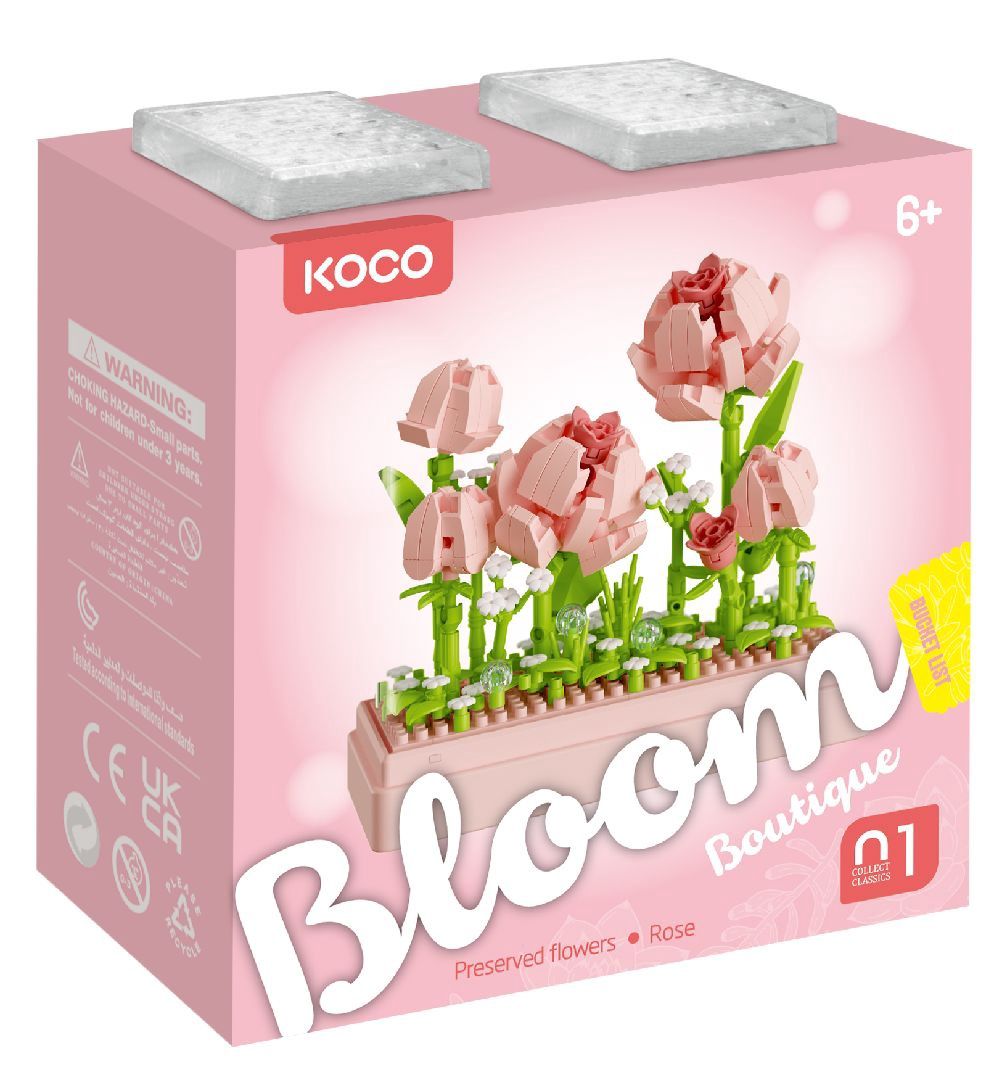 KOCO Preserved Fresh Flower Rose