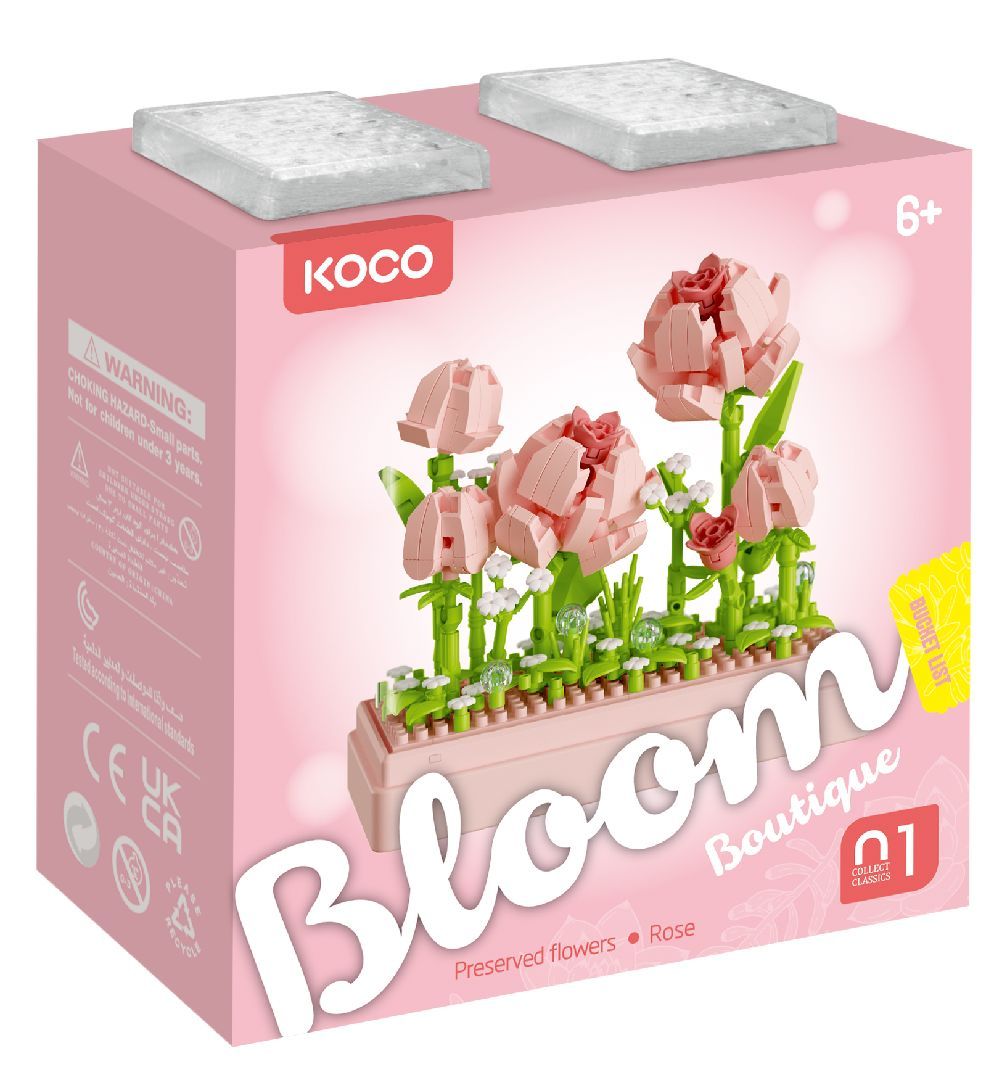 KOCO Preserved Fresh Flower Rose