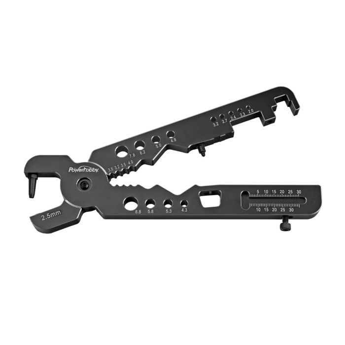 Power Hobby Aluminum Super Duty Multi-Function Shock Pliers - PHBPHT035