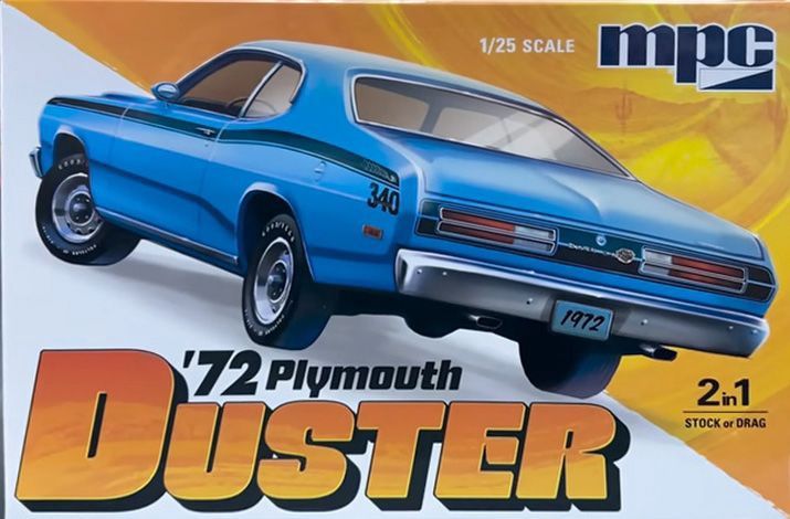 1972 Plymouth Duster Model Kit (Level 2) 1/25 #1006 by MPC