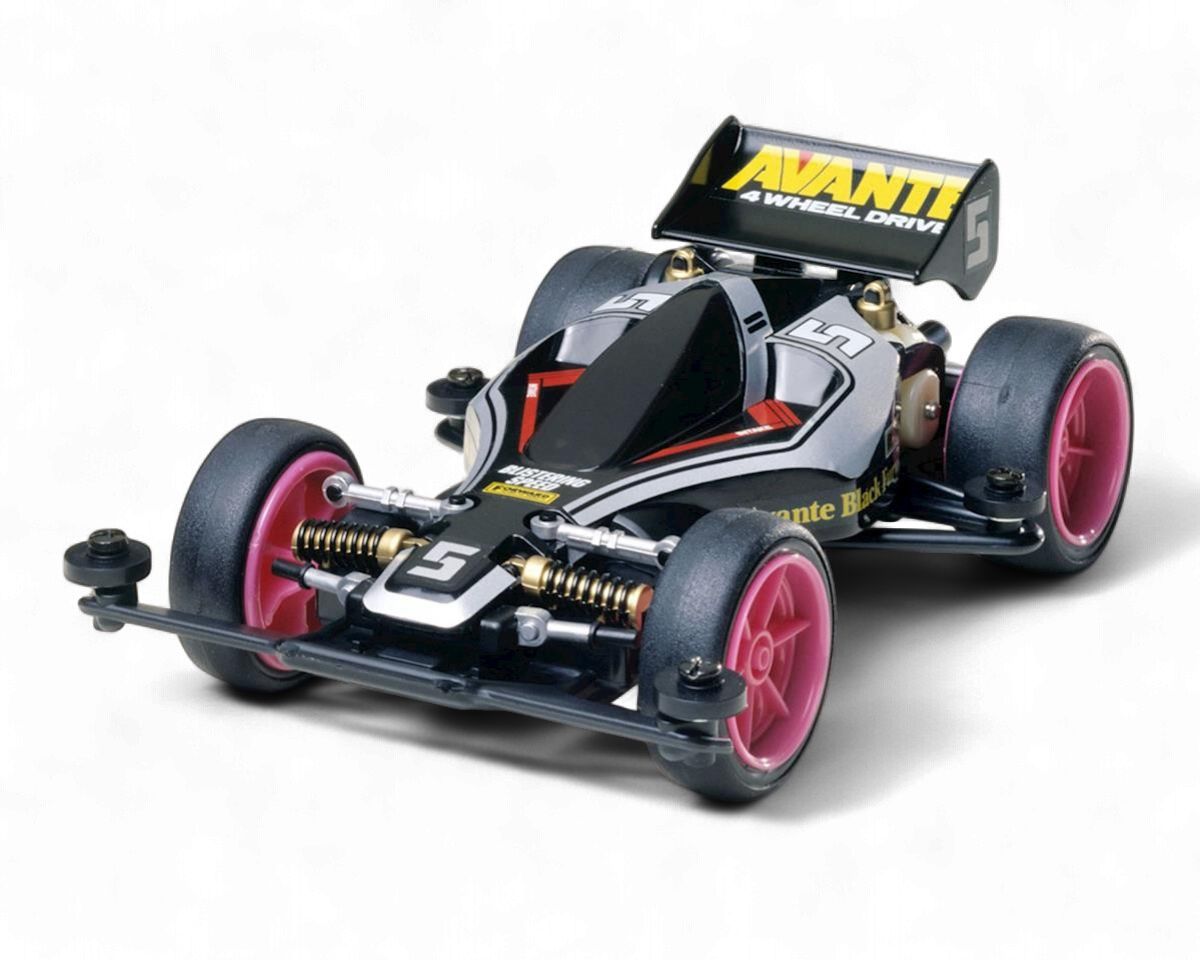Tamiya 1/32 JR Avante Black Special Edition Type 2 Chassis Mini 4WD Kit - TAM95501
