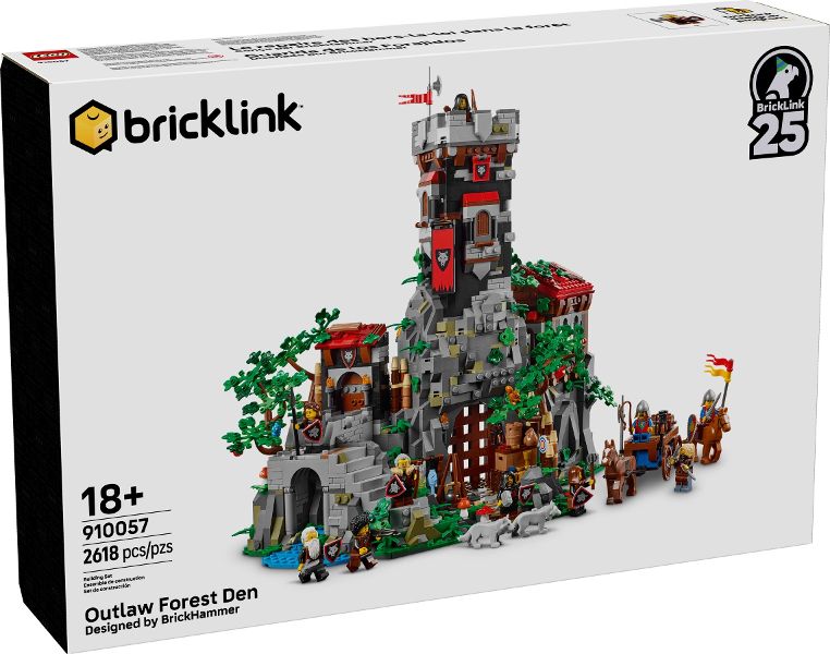 Lego Bricklink Designer Program: Outlaw Forest Den 910057