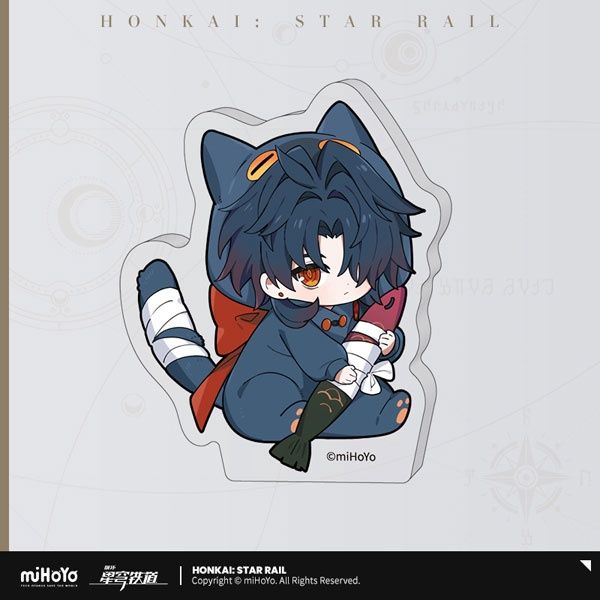 Honkai Star Rail Boys Dorm Series mini Acrylic Stand Blade
