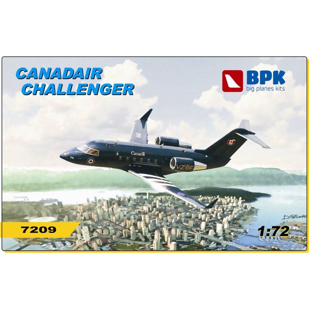 (Pre Owned) Canadair Challenger #7509 1/72 by BPK