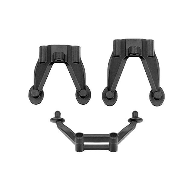 Team Associated RC10T7 Front &amp; Rear Body Mounts - ASC71206