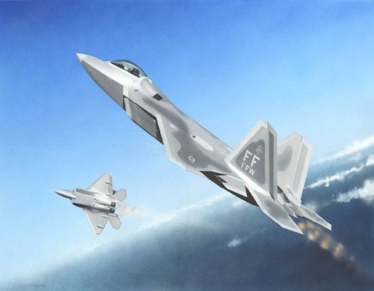 F-22A Raptor 1/144 #01317 by Trumpeter