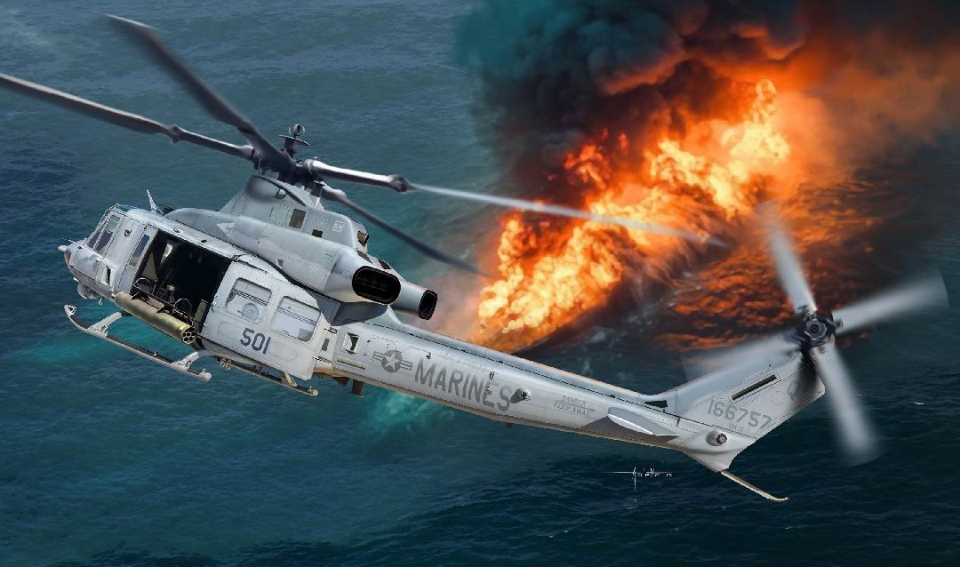 UH-1Y Venow 1/35 #05118 by Trumpeter