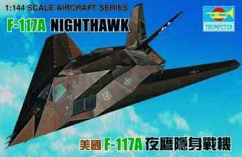 U.S.F-117 Nighthawk 1/144 #01330 by Trumpeter
