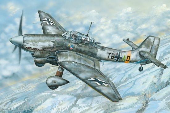 Junkers Ju-87D Stuka 1/32 #03217 by Trumpeter